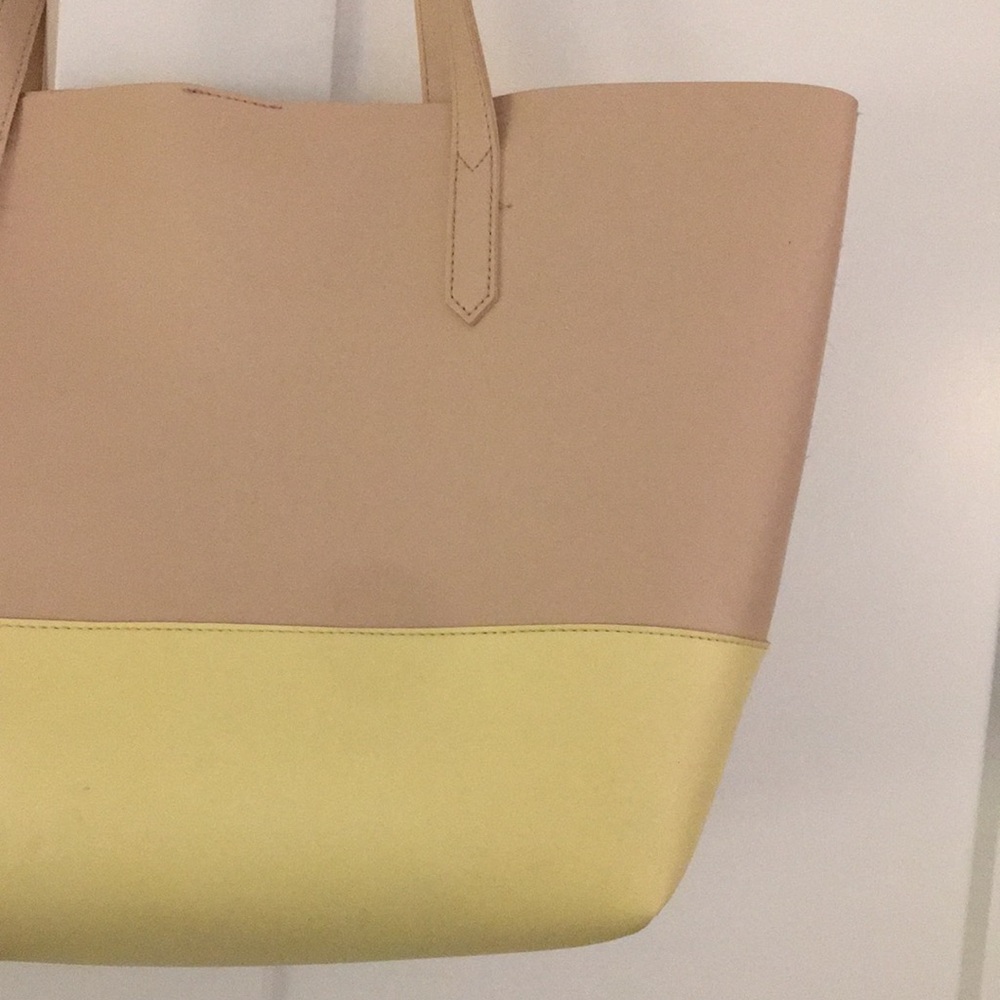 Yellow/Tan Tote Bag - Picture 2 of 2